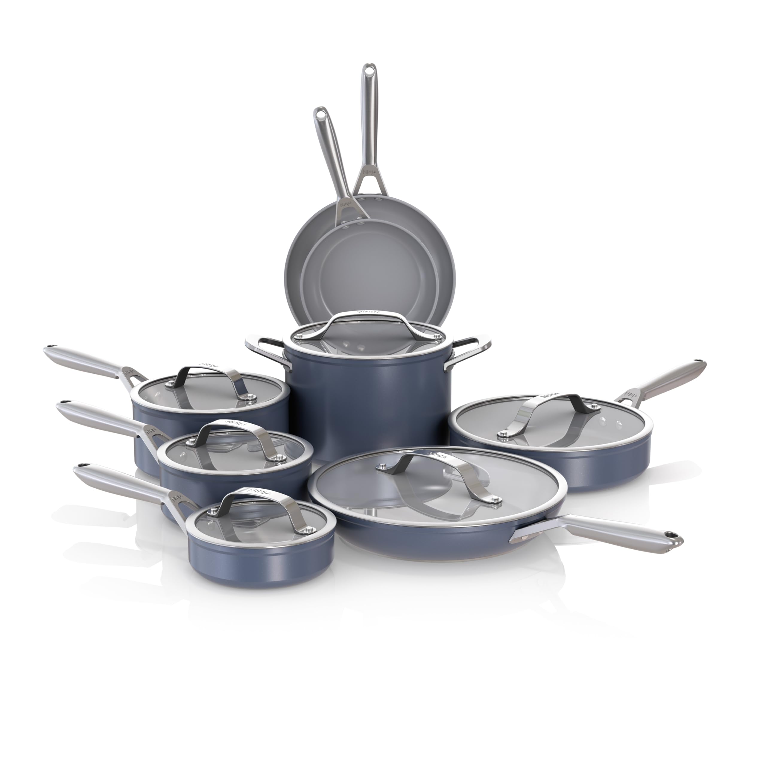 Amazon.com: Ninja Ceramic Pro 14-Piece Cookware Set, Non
